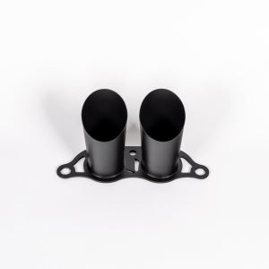 JCR 992 GT3 TITANIUM EXHAUST TIPS (BLACK COATED)